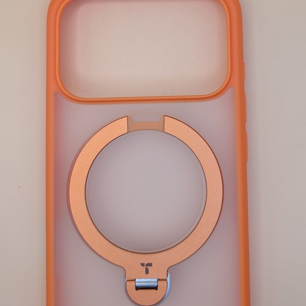 iPhone 17 Pro Slim Q3 Spin Case Camera Control Button MagSafe Shockproof-Orange